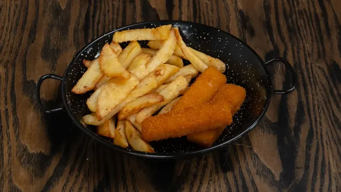 Children's Fish Finger Sticks & Chips - Mexican food at Sierra Paphos